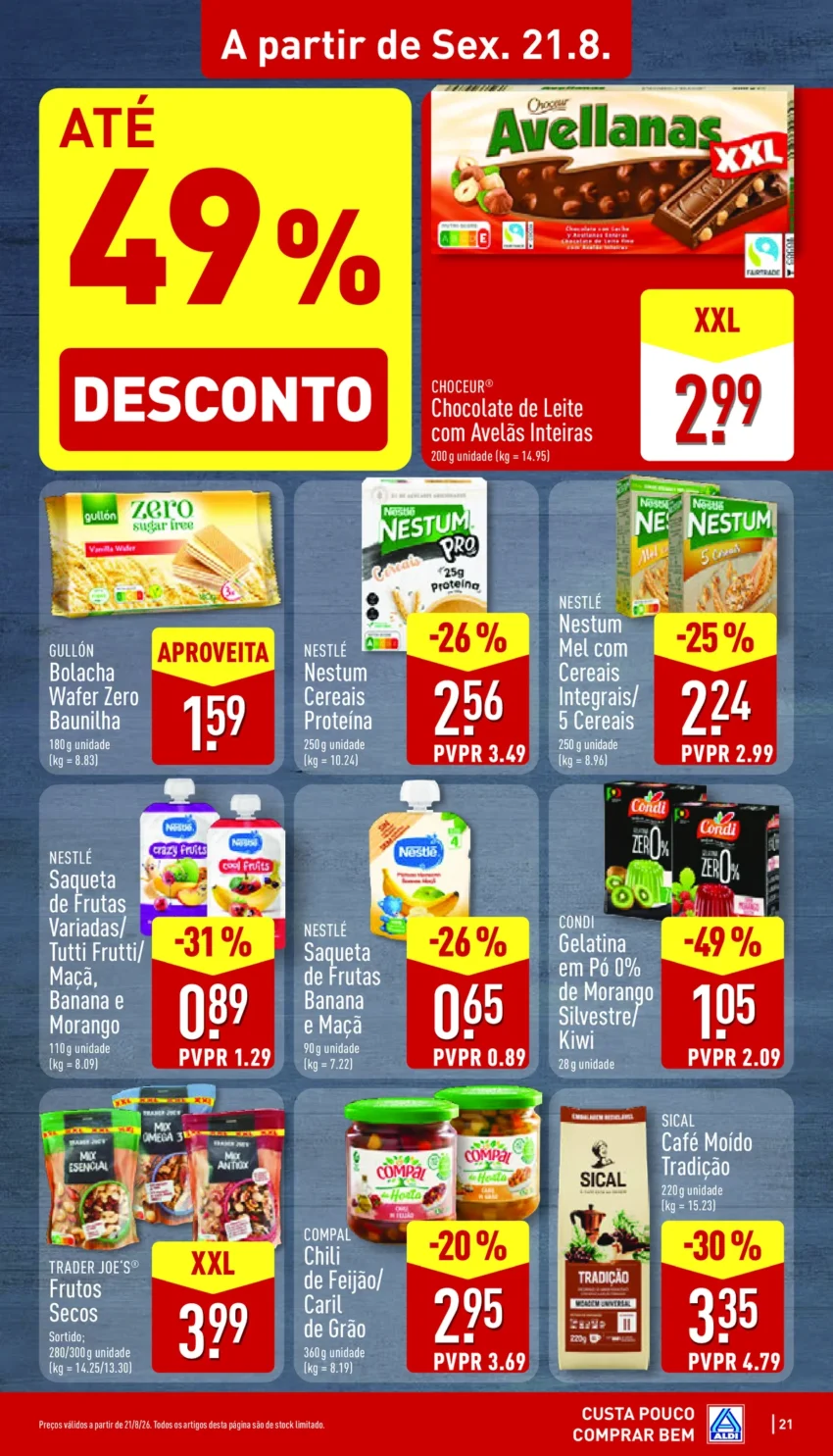 Página 21 do Antevisão Folheto ALDI
