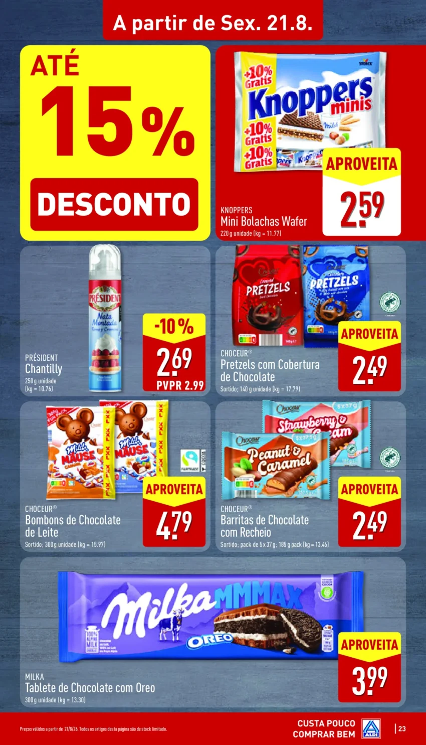 Página 23 do Antevisão Folheto ALDI
