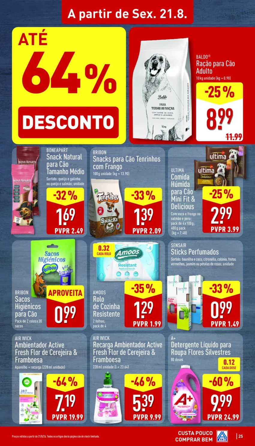 Página 25 do Antevisão Folheto ALDI