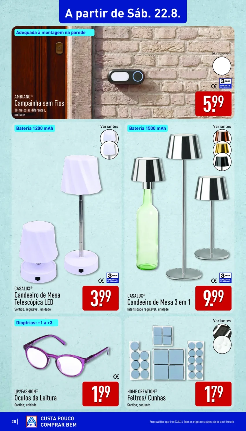 Página 28 do Antevisão Folheto ALDI