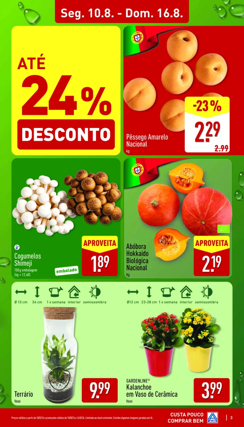 Página 3 do Antevisão Folheto ALDI