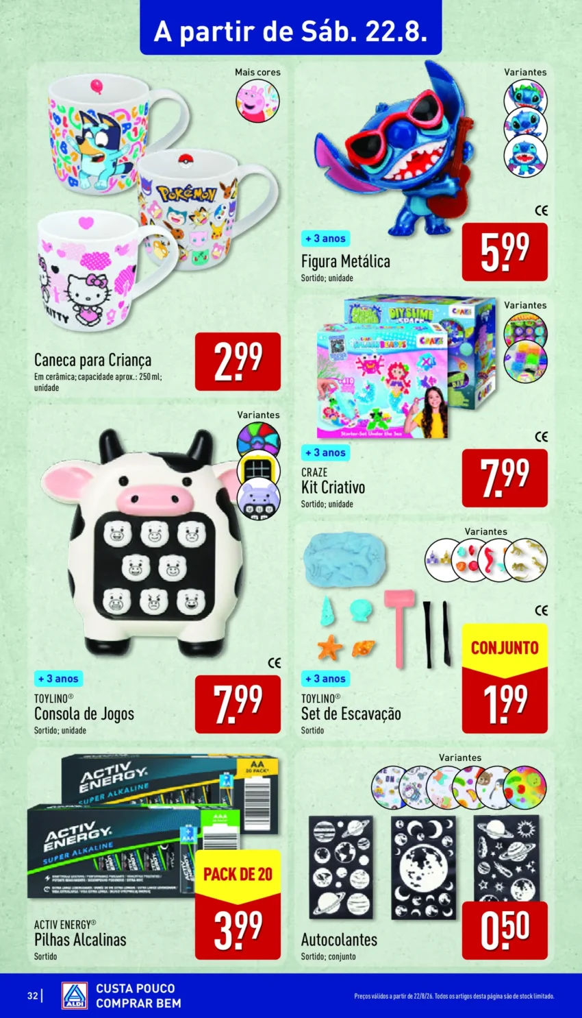 Página 32 do Antevisão Folheto ALDI