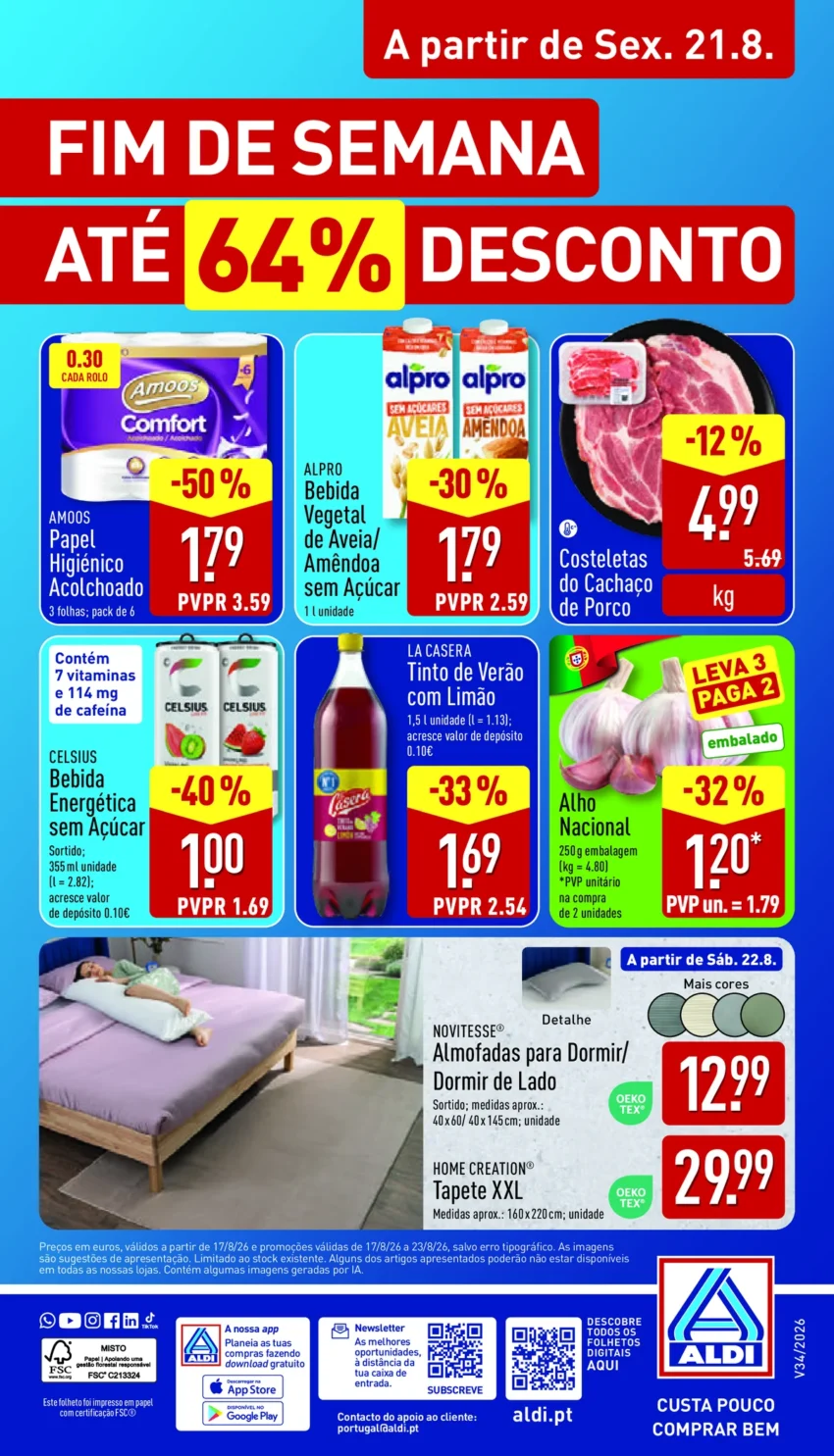 Página 34 do Antevisão Folheto ALDI
