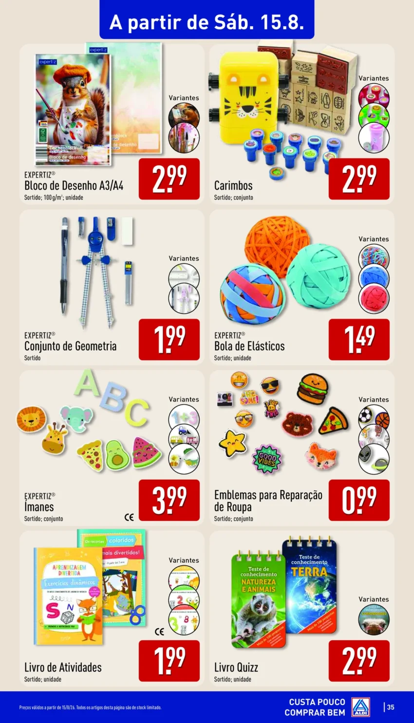 Página 35 do Antevisão Folheto ALDI