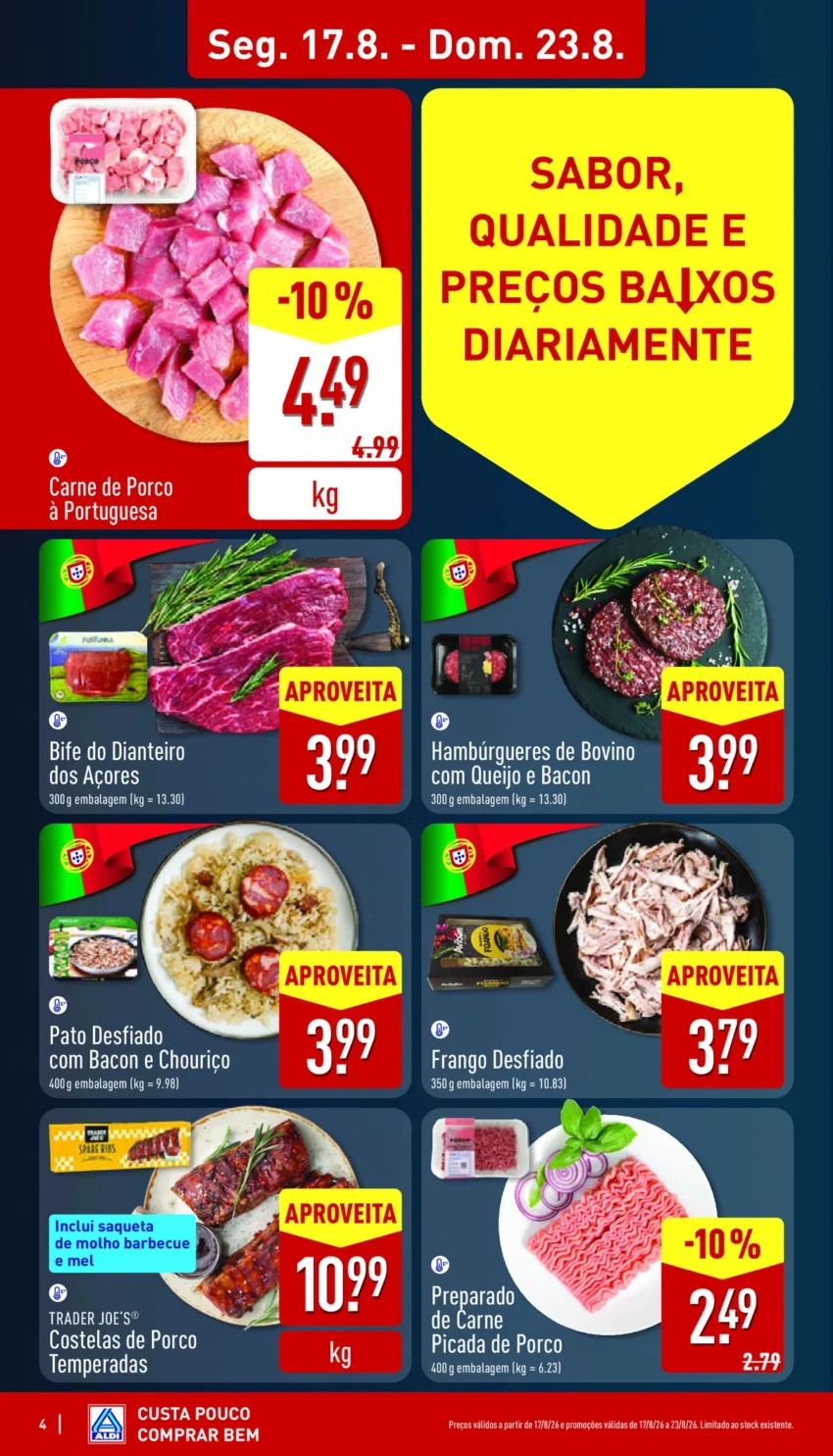 Página 4 do Antevisão Folheto ALDI