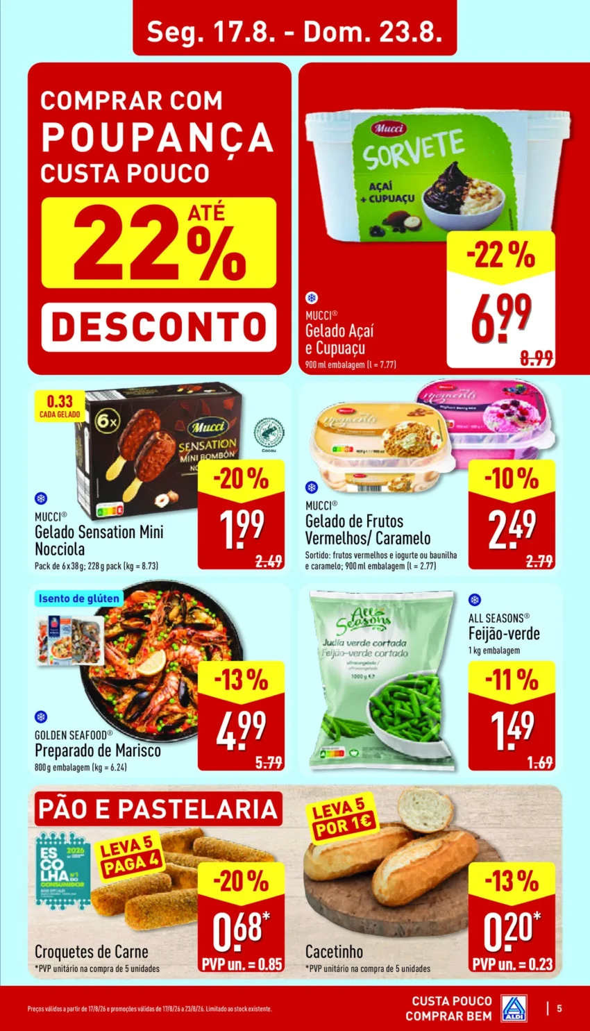 Página 5 do Antevisão Folheto ALDI