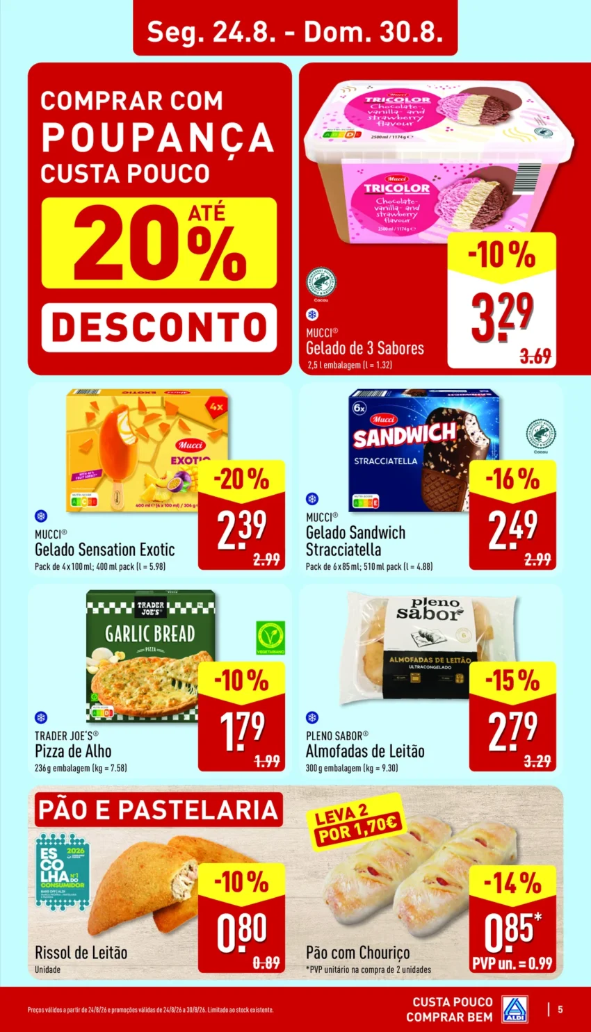 Página 5 do Antevisão Folheto ALDI