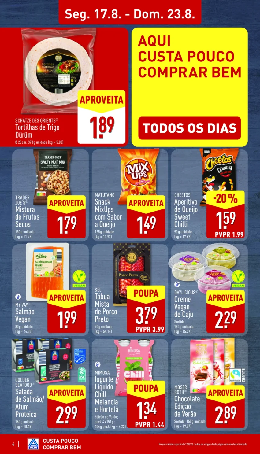 Página 6 do Antevisão Folheto ALDI