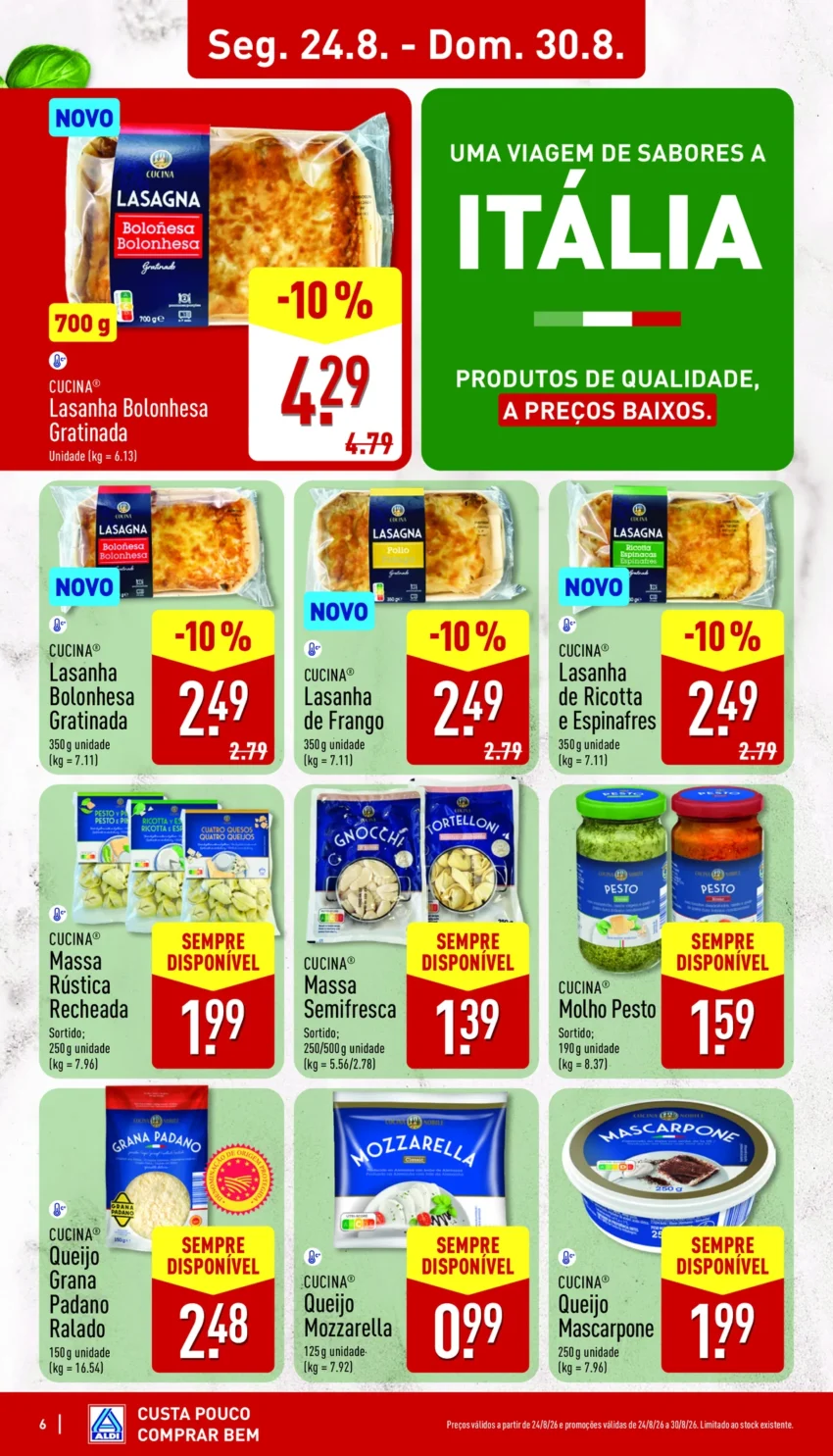 Página 6 do Antevisão Folheto ALDI