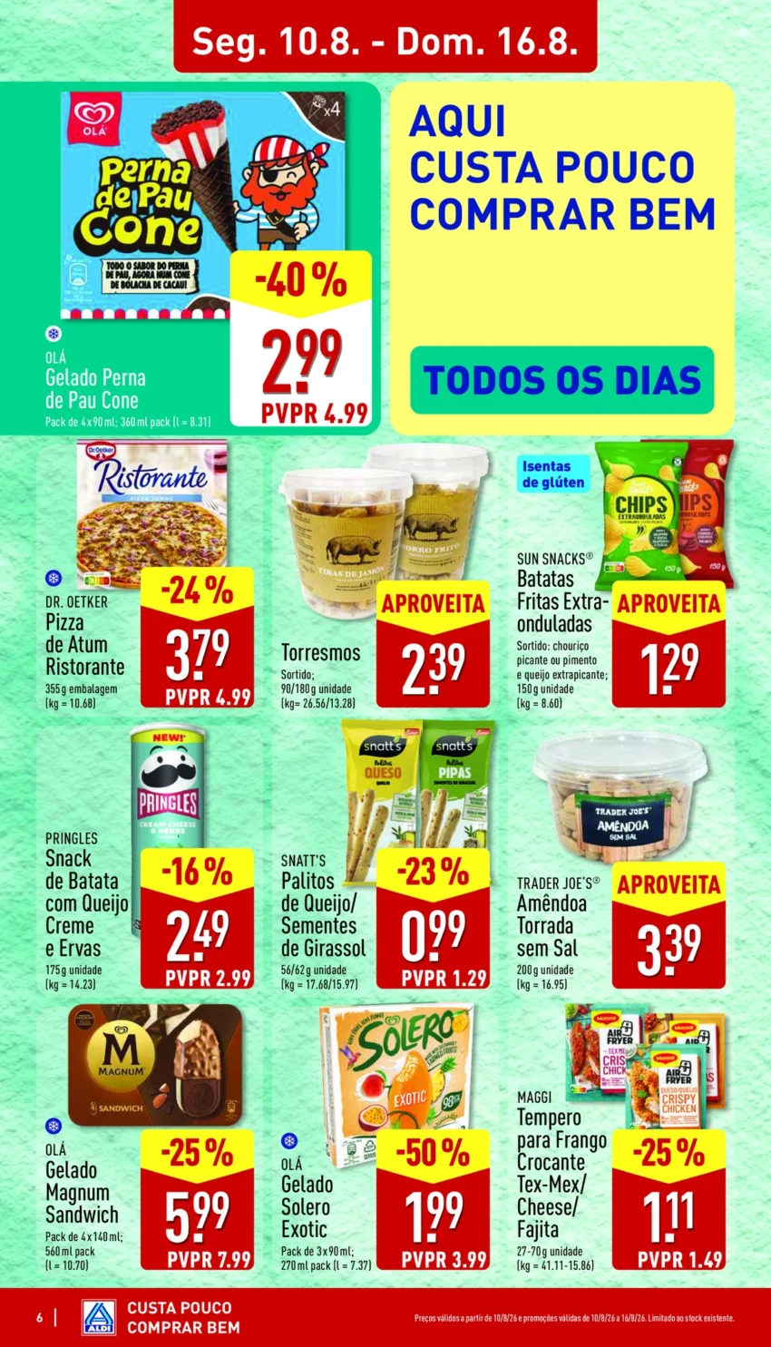 Página 6 do Antevisão Folheto ALDI