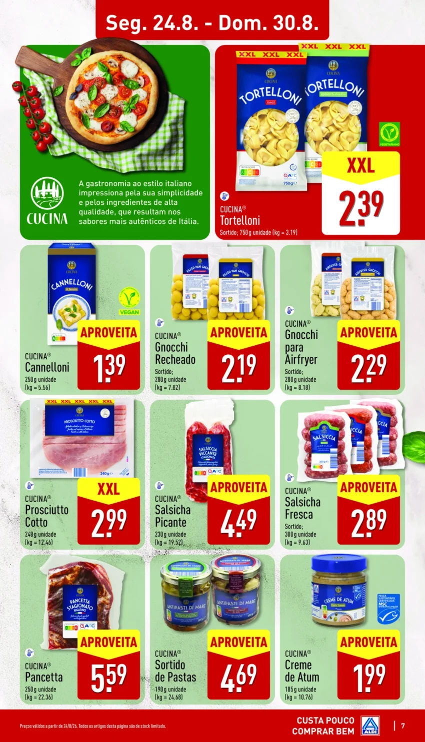 Página 7 do Antevisão Folheto ALDI