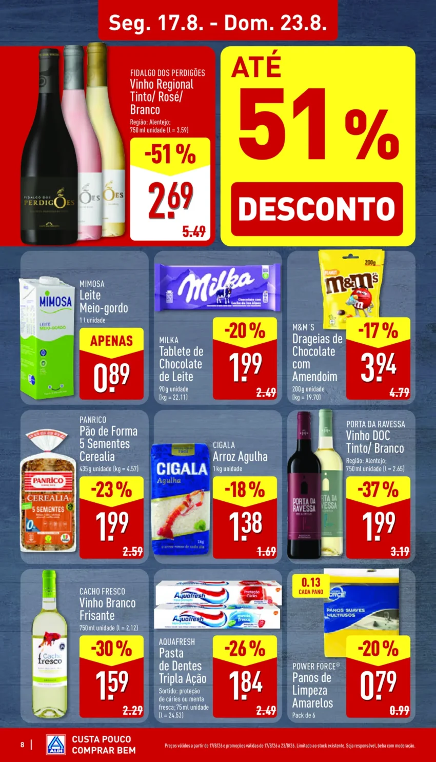 Página 8 do Antevisão Folheto ALDI