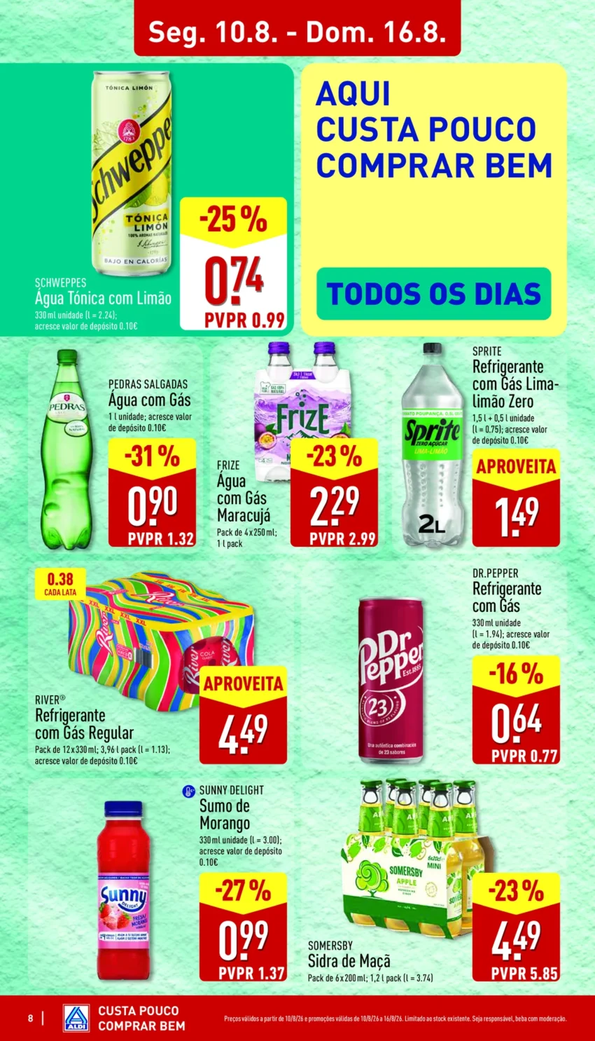 Página 8 do Antevisão Folheto ALDI