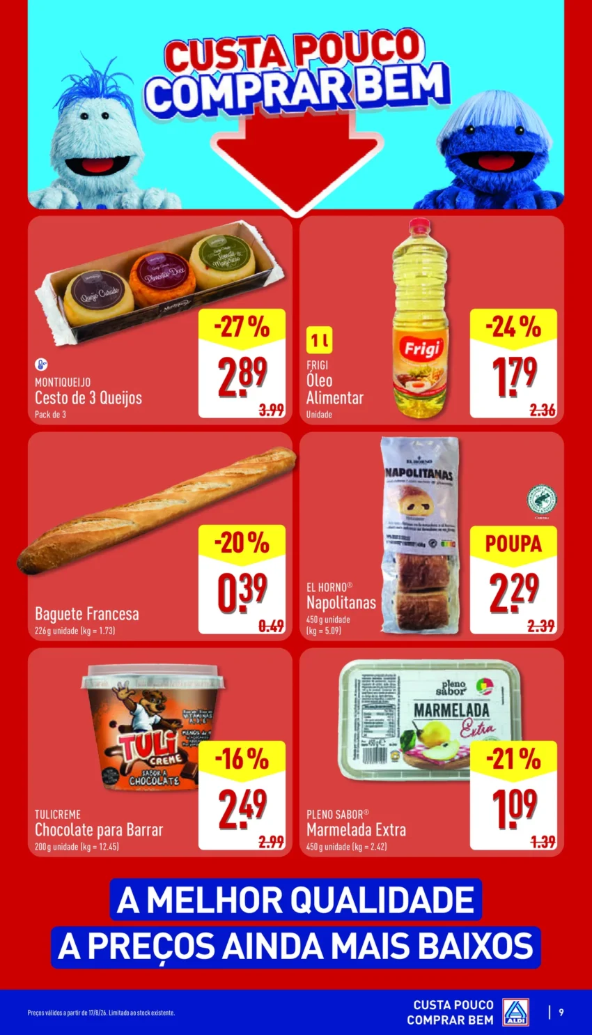 Página 9 do Antevisão Folheto ALDI