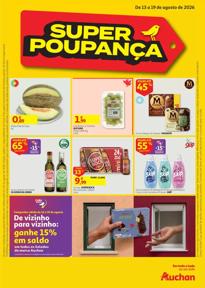 Página 1 do Antevisão Folheto Auchan