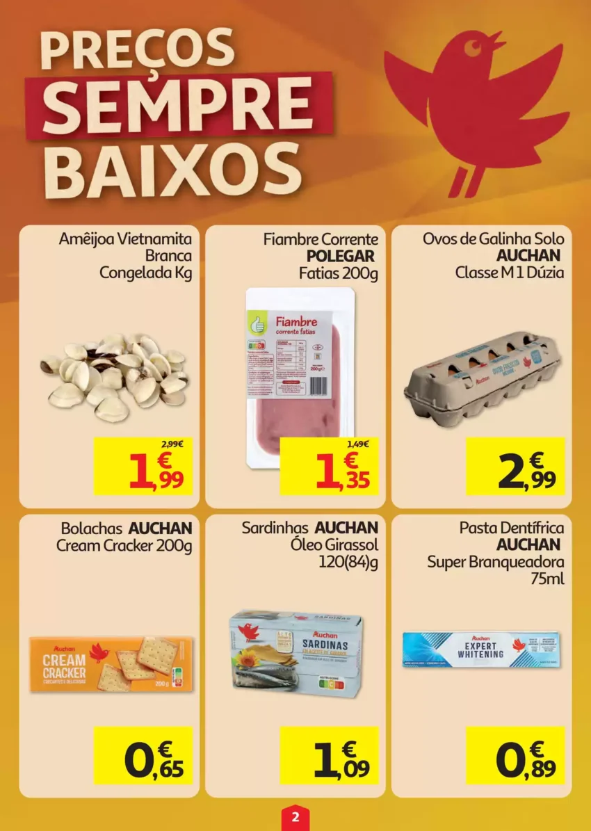 Página 2 do Antevisão Folheto Auchan