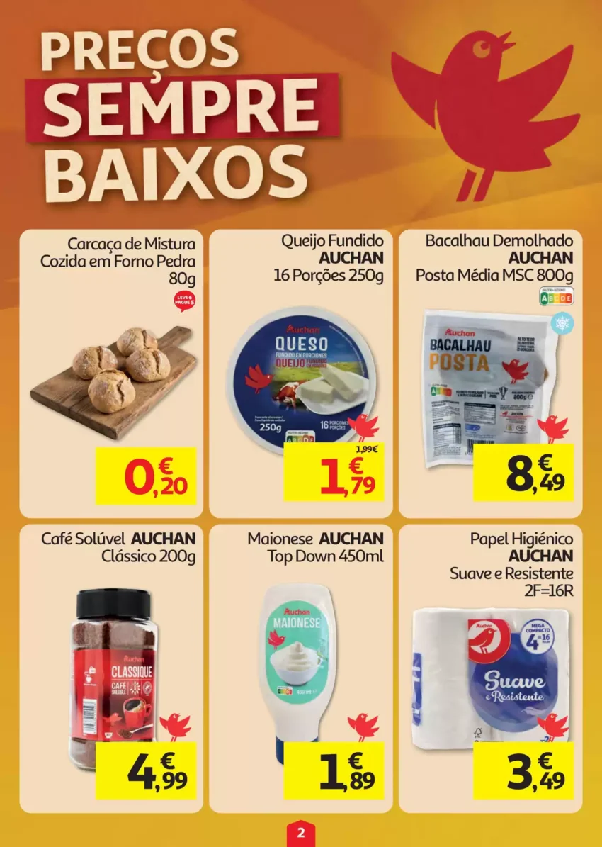Página 2 do Antevisão Folheto Auchan