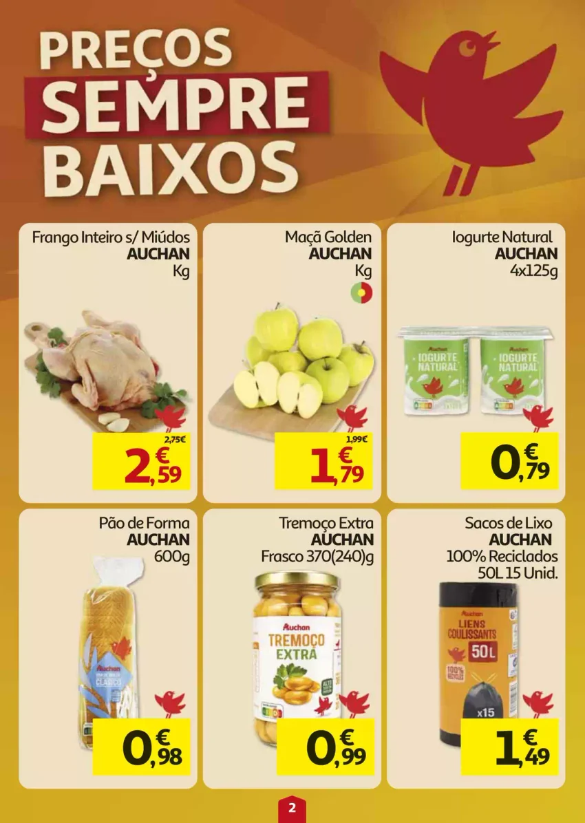 Página 2 do Antevisão Folheto Auchan