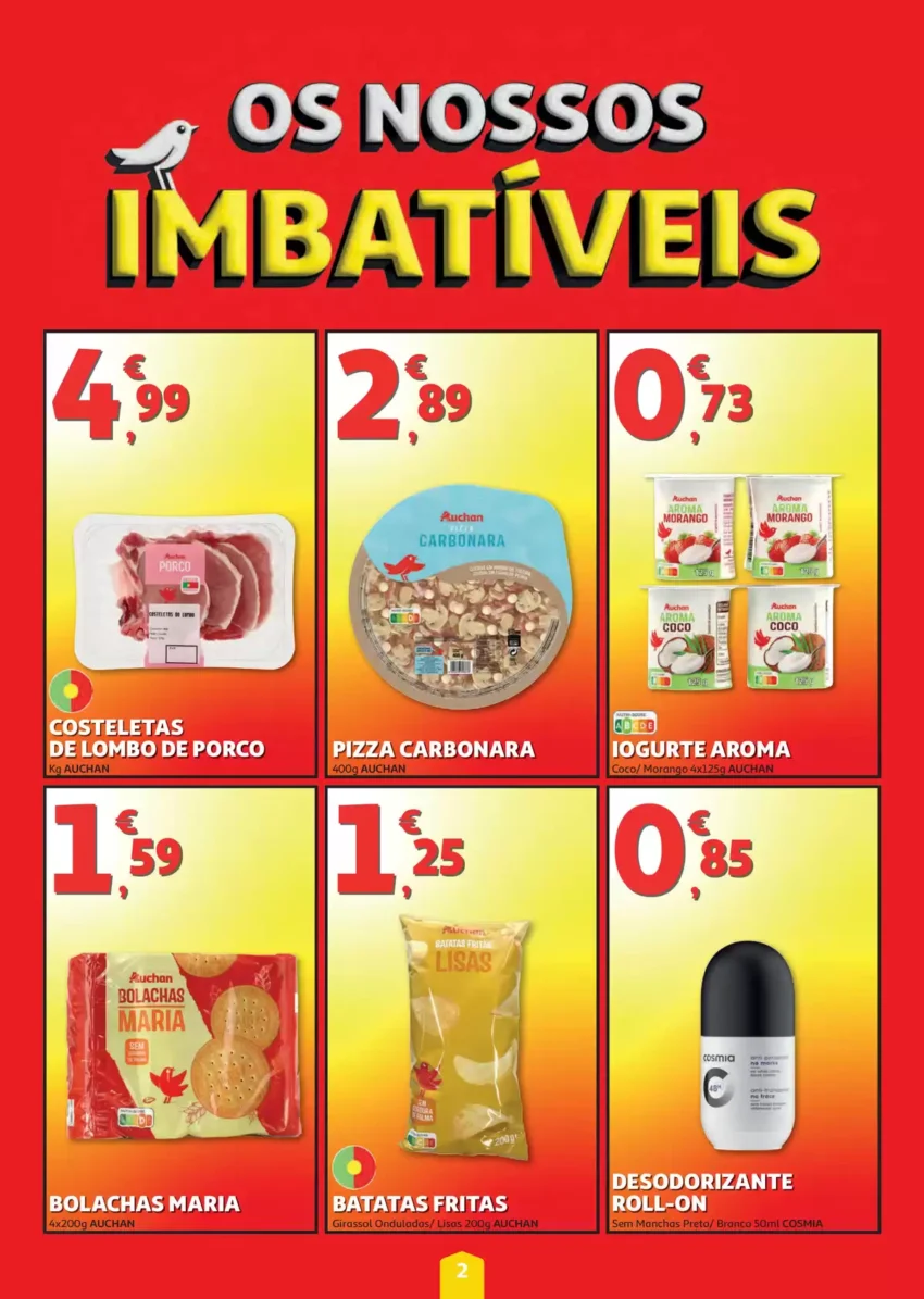 Página 2 do Antevisão Folheto Auchan