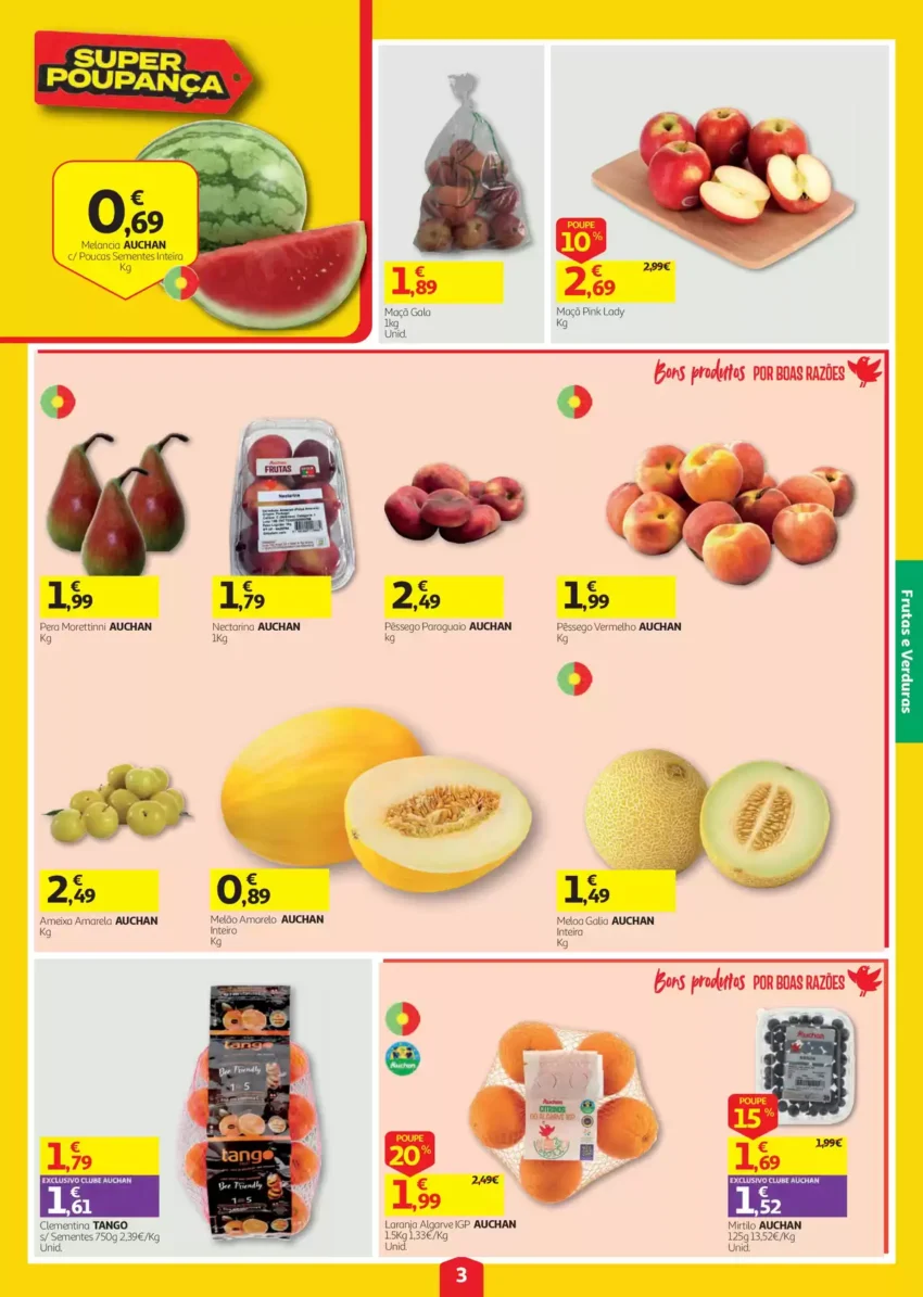 Página 3 do Antevisão Folheto Auchan
