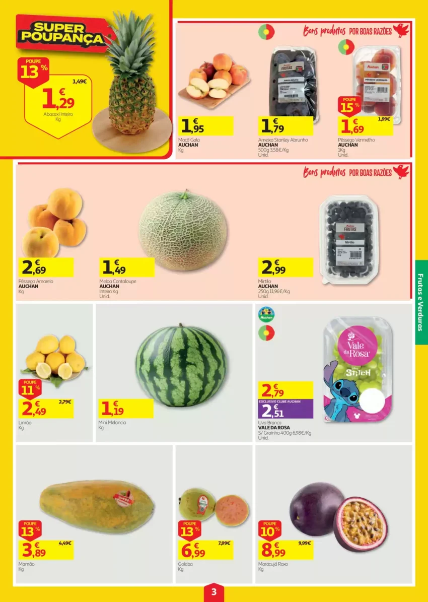 Página 3 do Antevisão Folheto Auchan