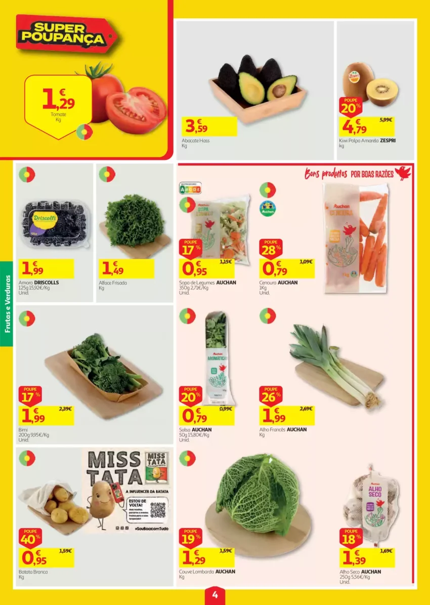 Página 4 do Antevisão Folheto Auchan