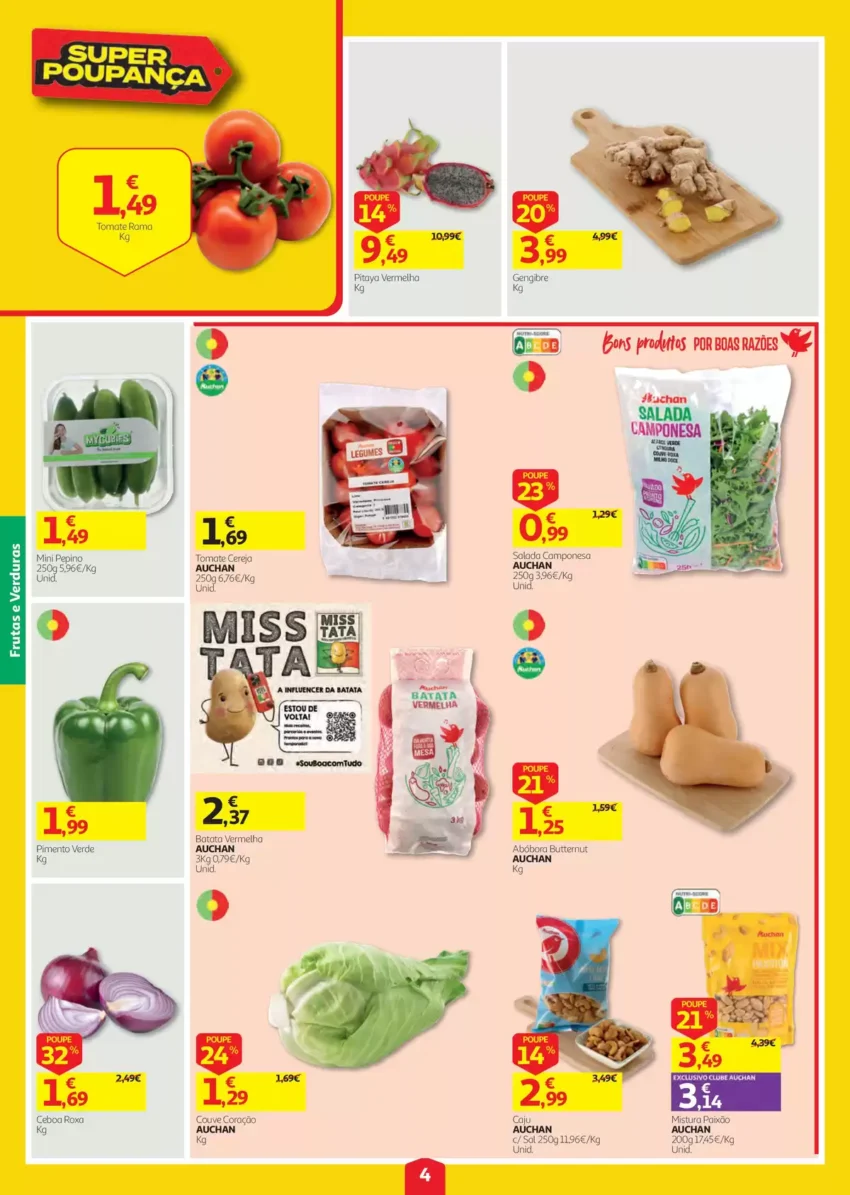 Página 4 do Antevisão Folheto Auchan