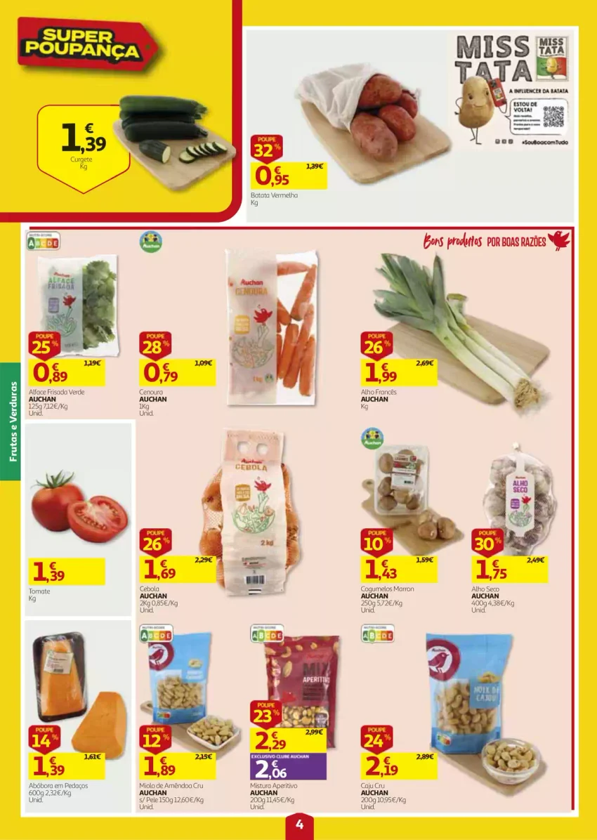 Página 4 do Antevisão Folheto Auchan
