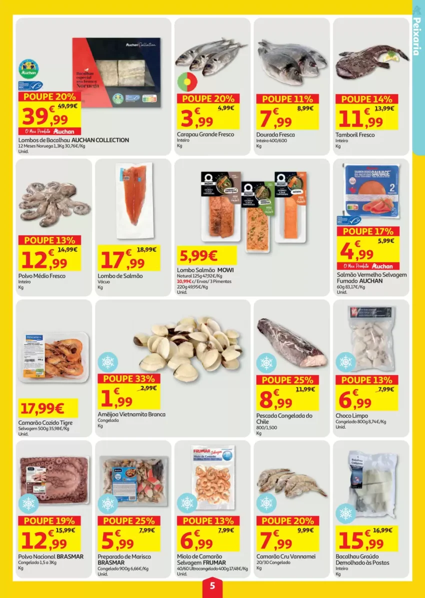 Página 5 do Antevisão Folheto Auchan