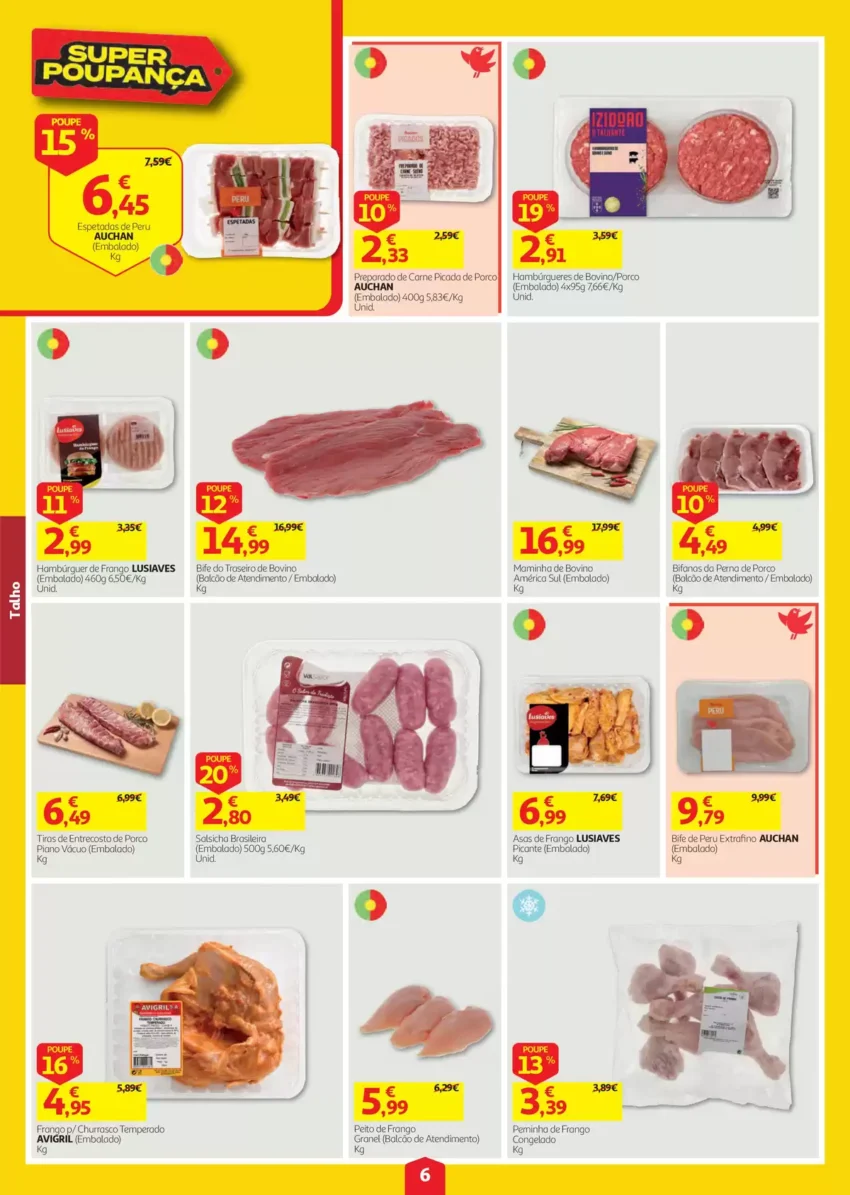Página 6 do Antevisão Folheto Auchan