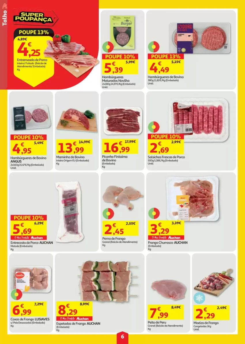 Página 6 do Antevisão Folheto Auchan