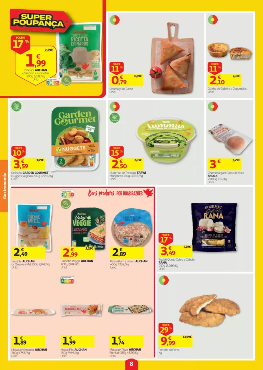 Página 8 do Antevisão Folheto Auchan