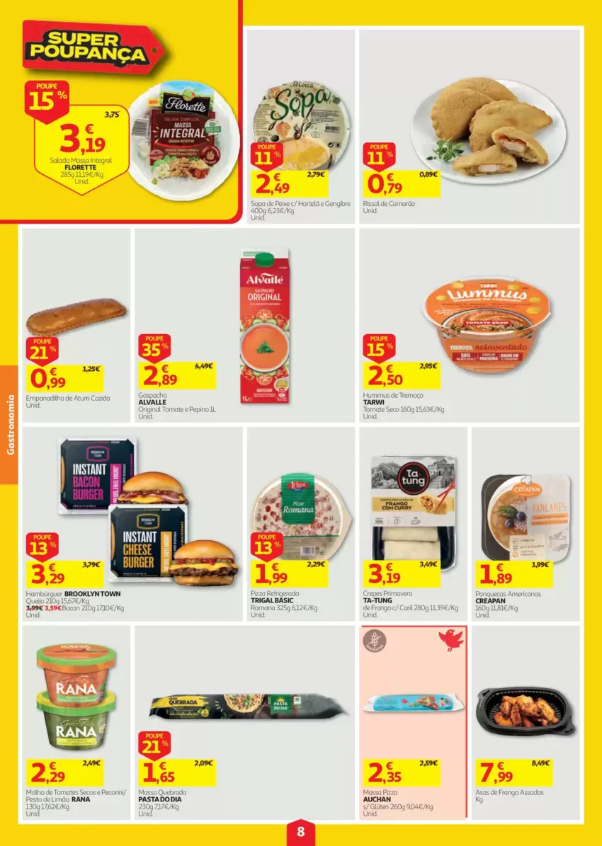 Página 8 do Antevisão Folheto Auchan