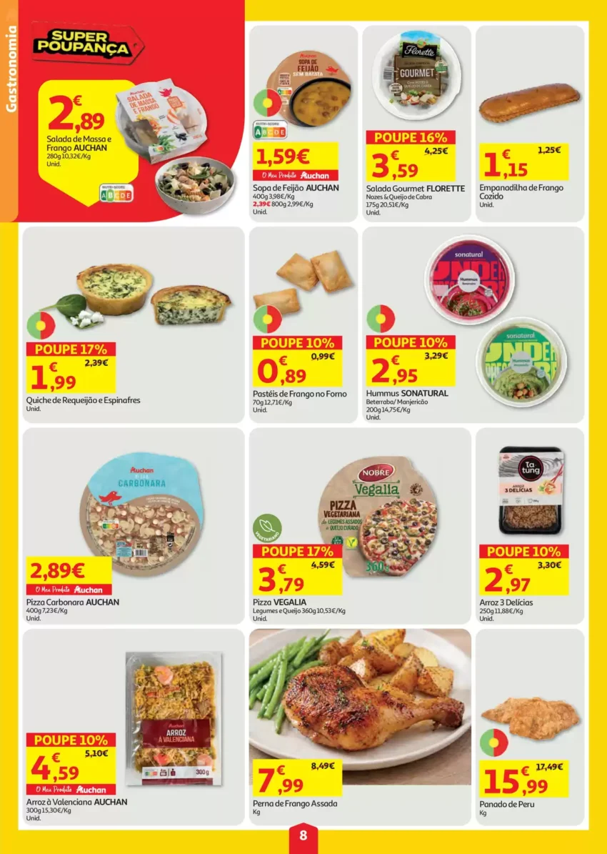 Página 8 do Antevisão Folheto Auchan