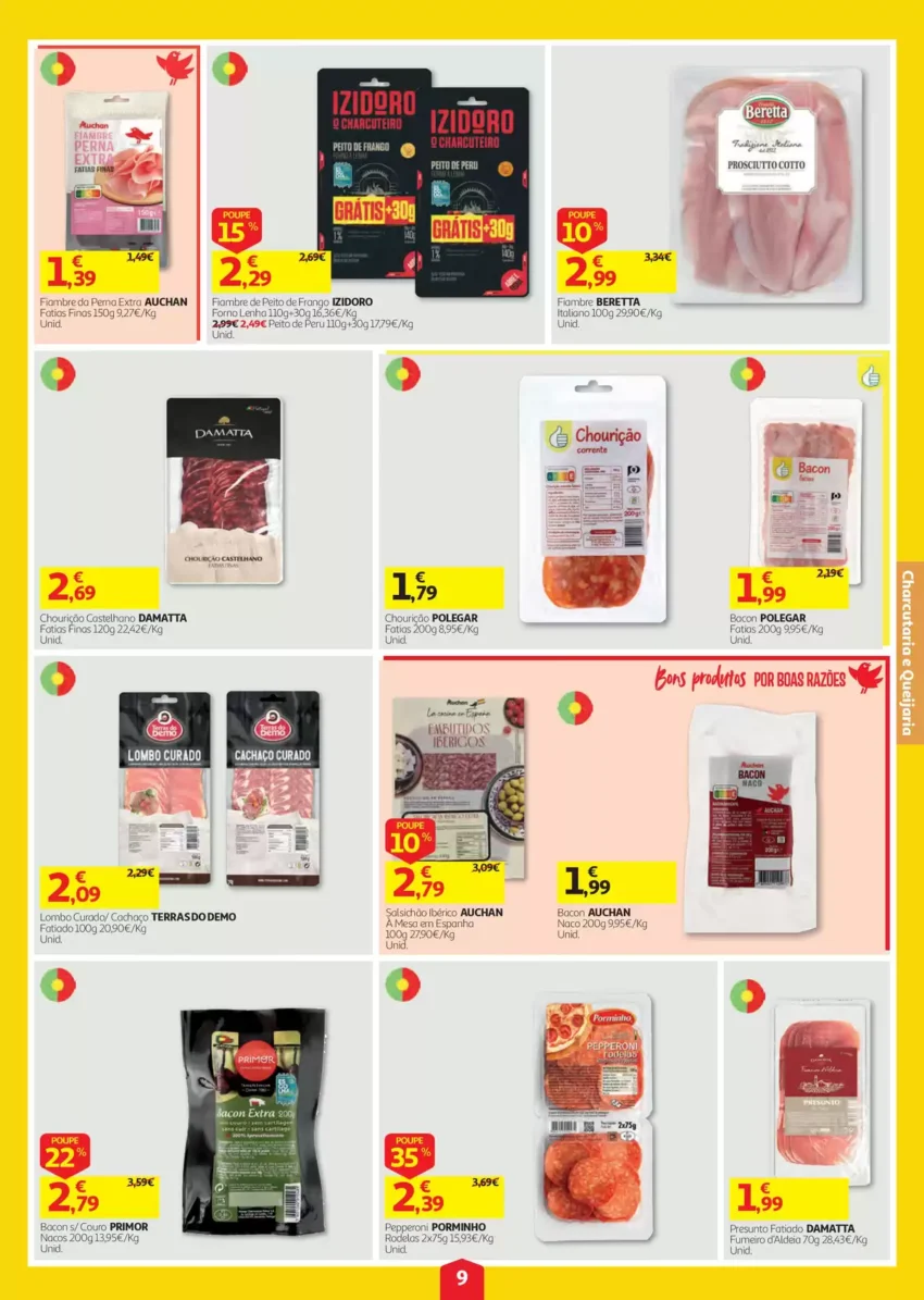Página 9 do Antevisão Folheto Auchan