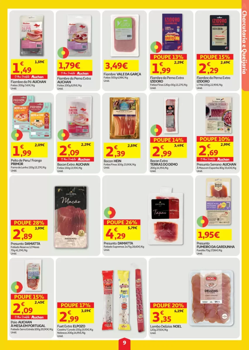 Página 9 do Antevisão Folheto Auchan