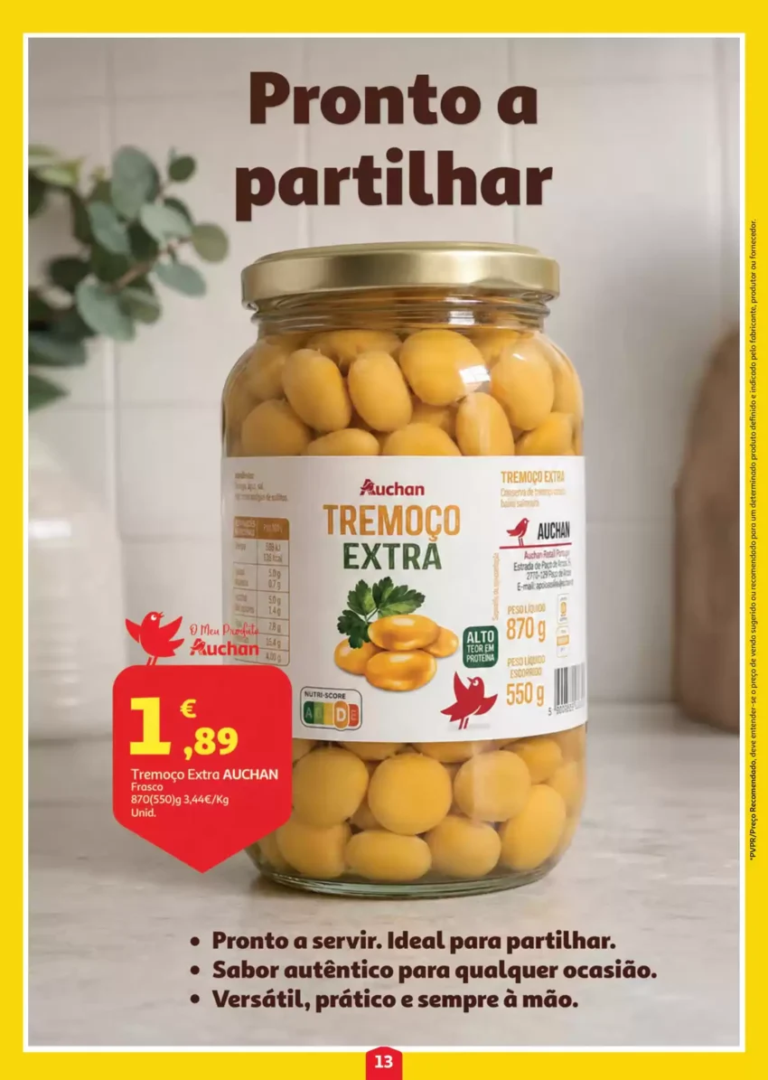 Página 13 do Antevisão Folheto Auchan
