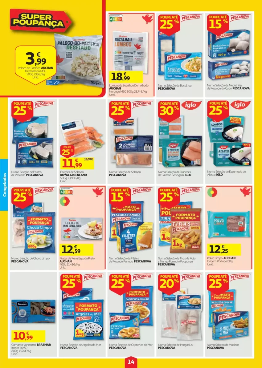 Página 14 do Antevisão Folheto Auchan