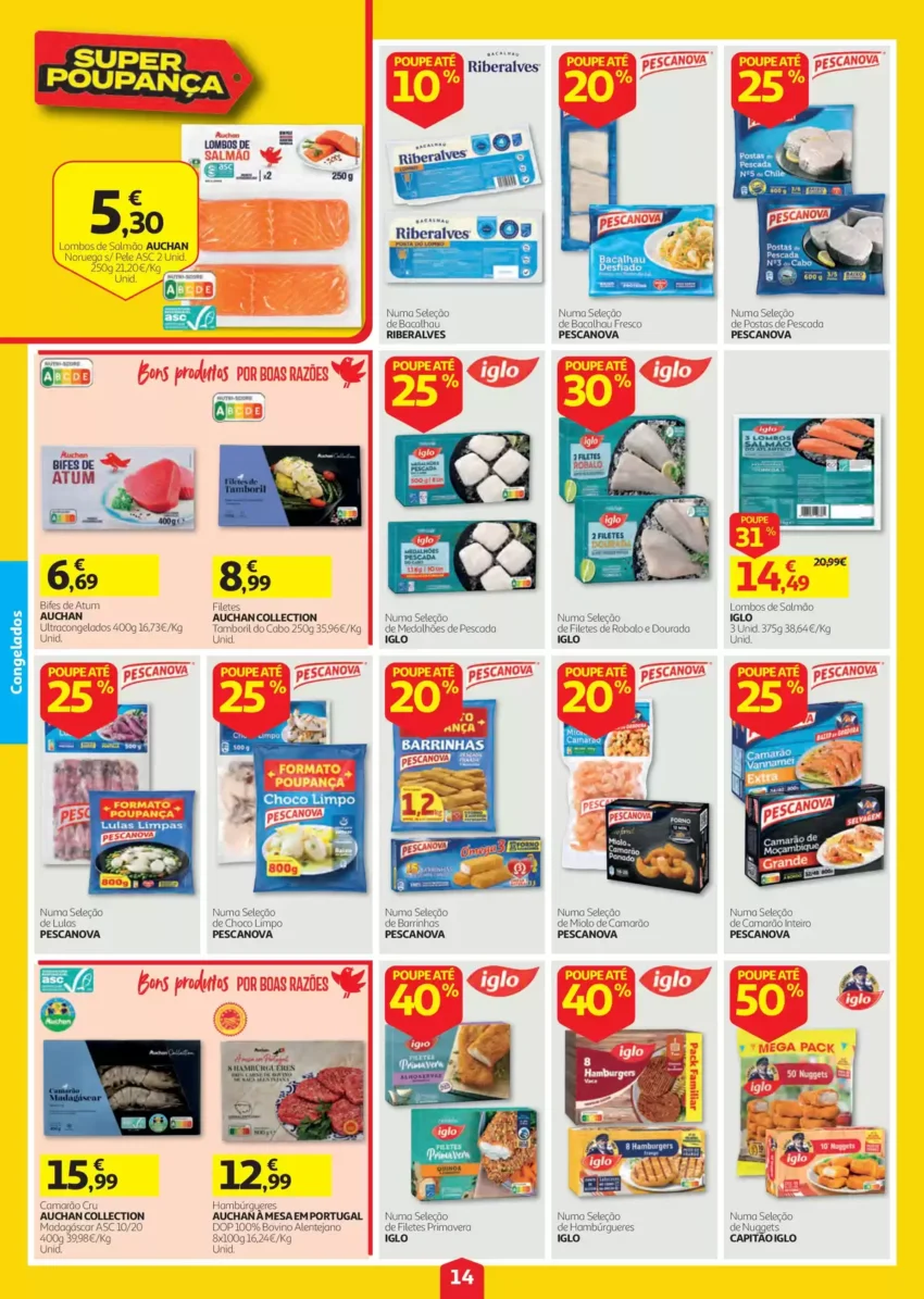 Página 14 do Antevisão Folheto Auchan