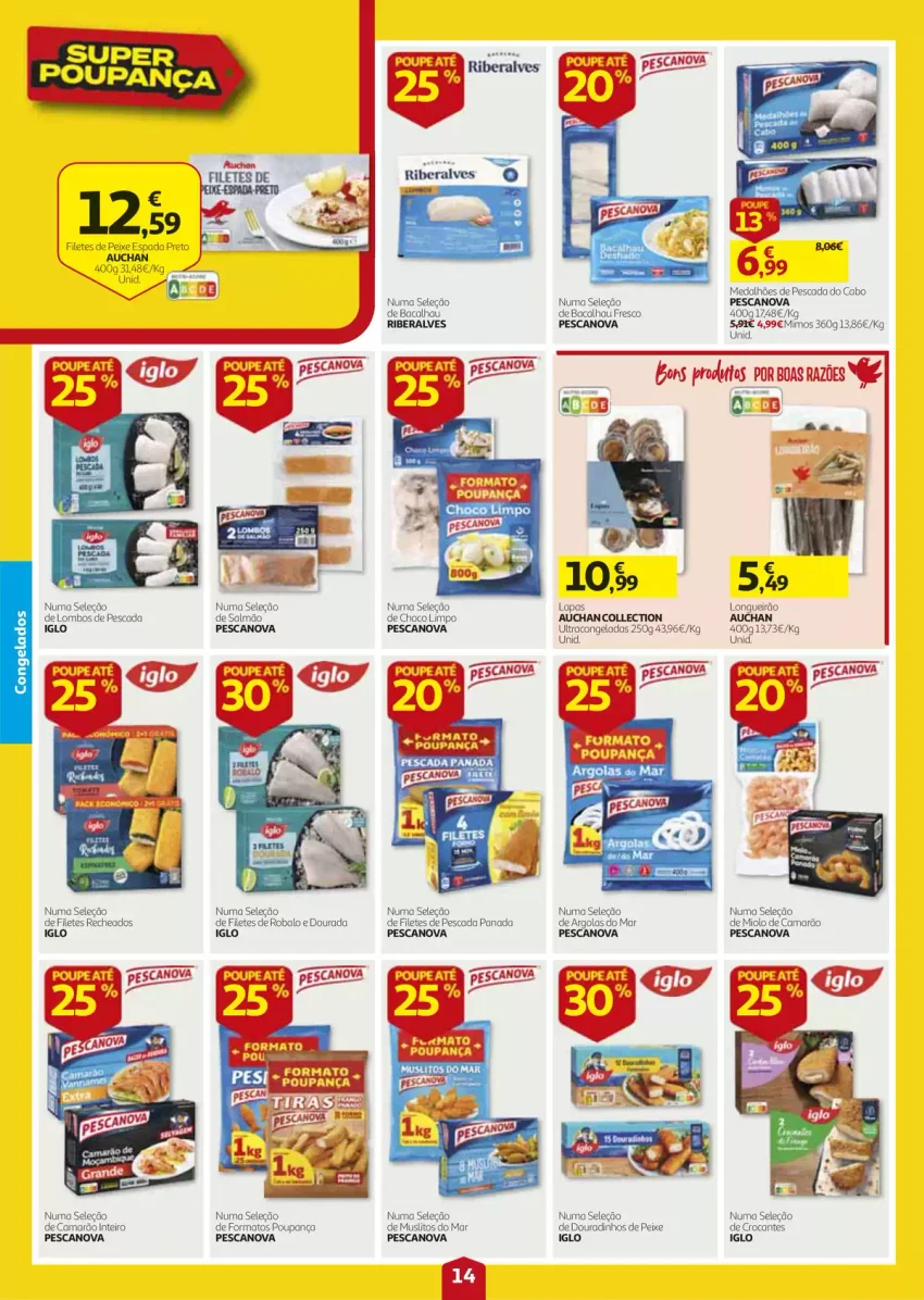 Página 14 do Antevisão Folheto Auchan