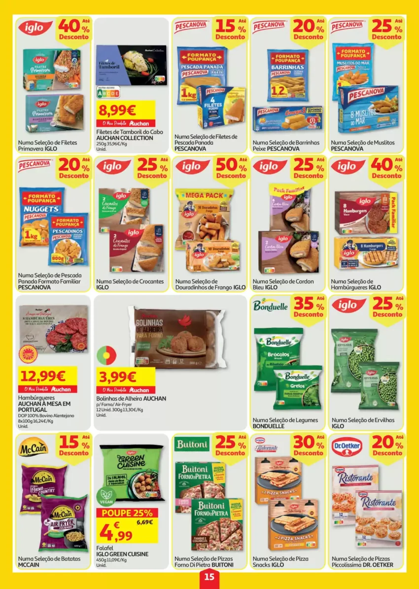 Página 15 do Antevisão Folheto Auchan