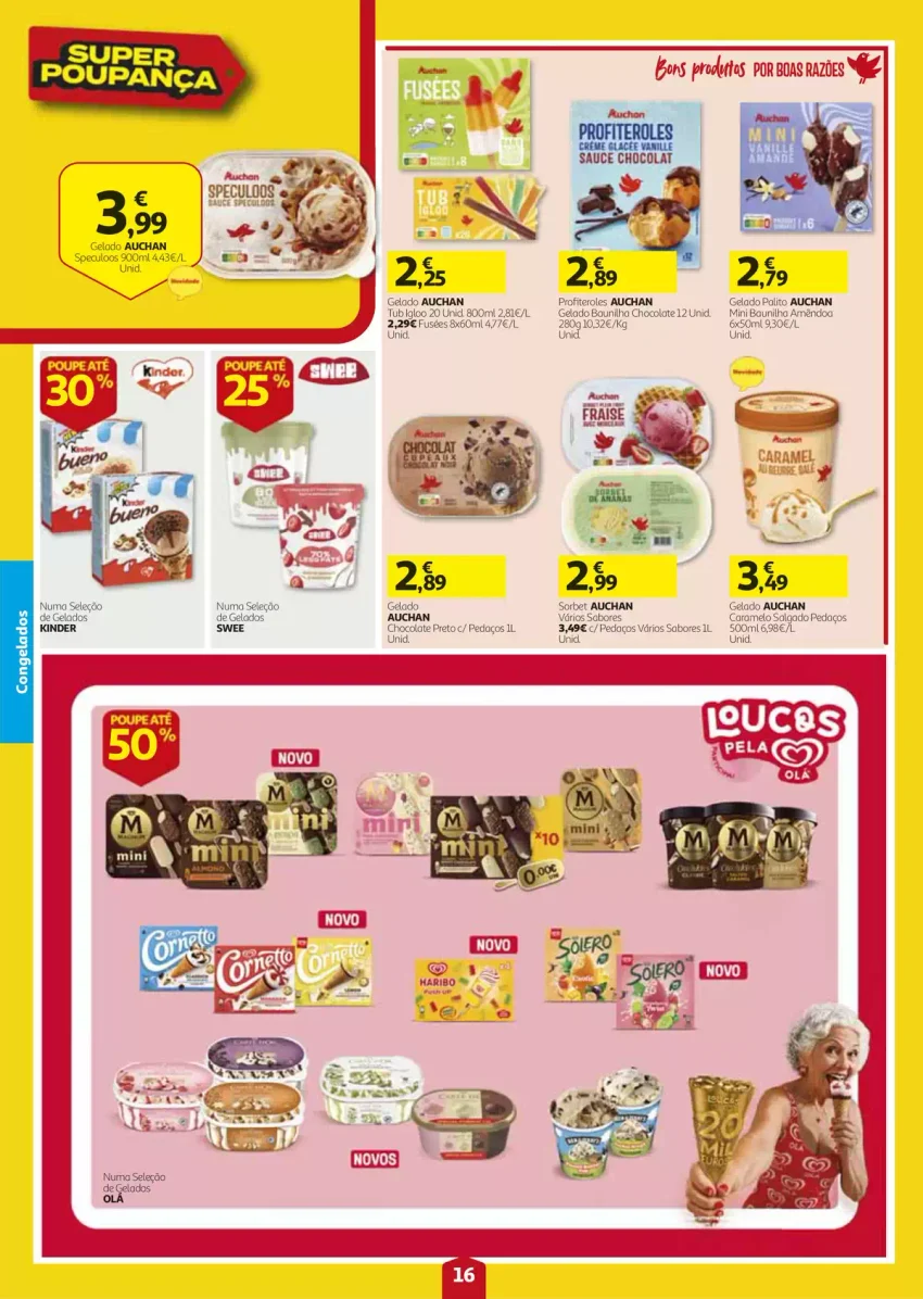 Página 16 do Antevisão Folheto Auchan