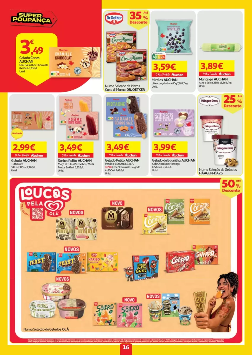 Página 16 do Antevisão Folheto Auchan