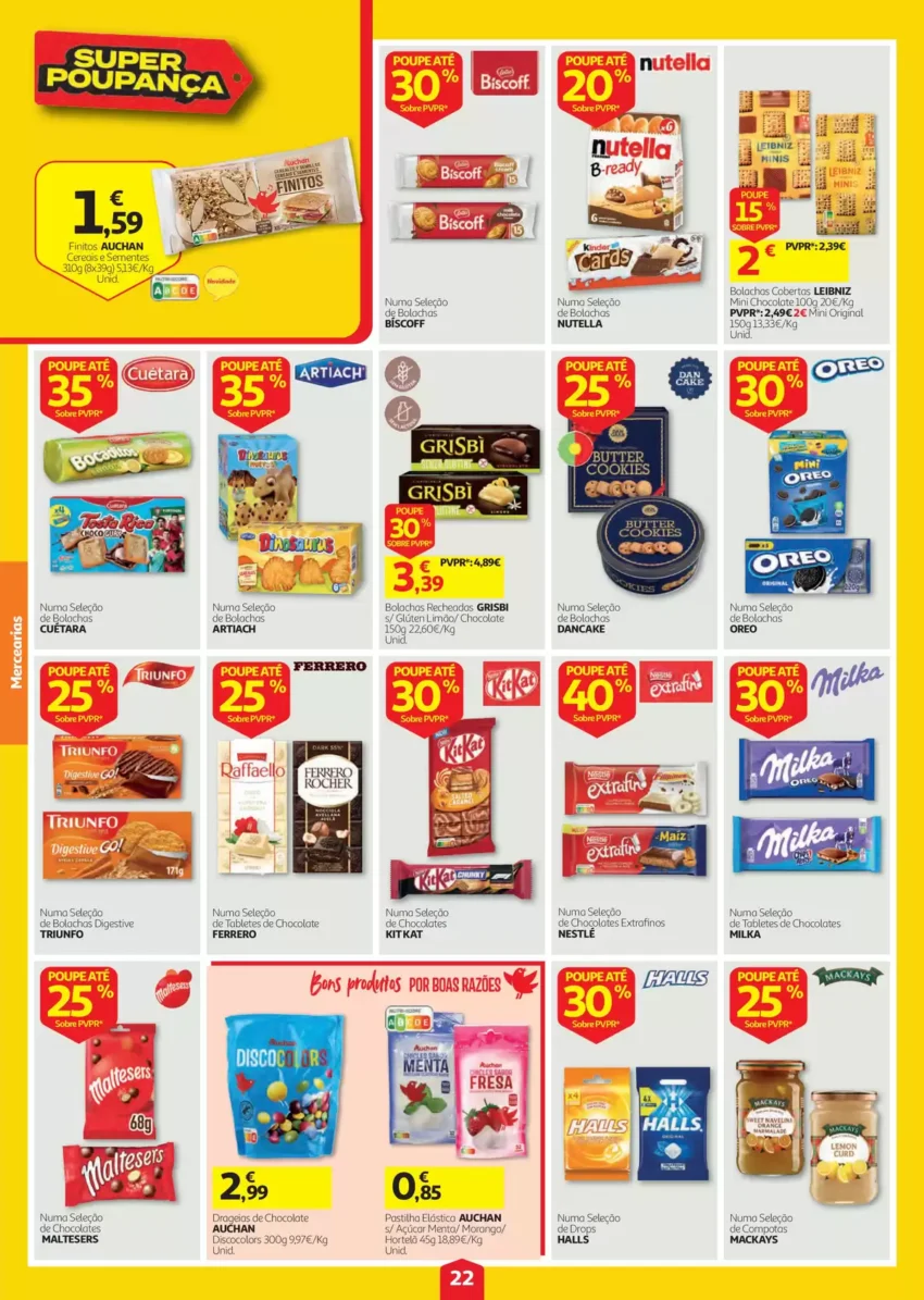 Página 22 do Antevisão Folheto Auchan