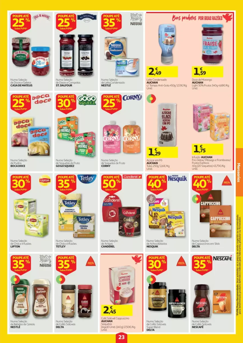 Página 23 do Antevisão Folheto Auchan