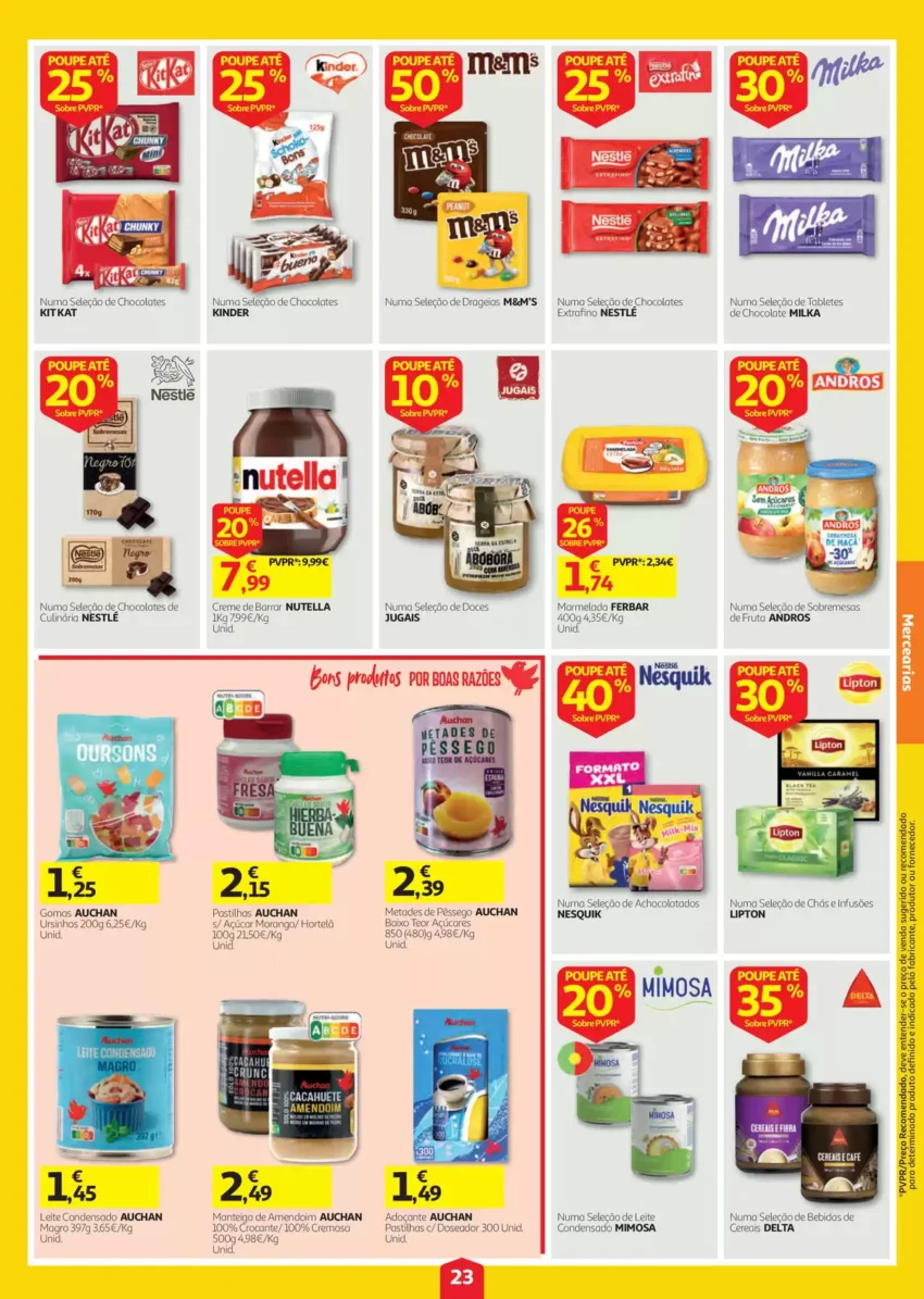 Página 23 do Antevisão Folheto Auchan
