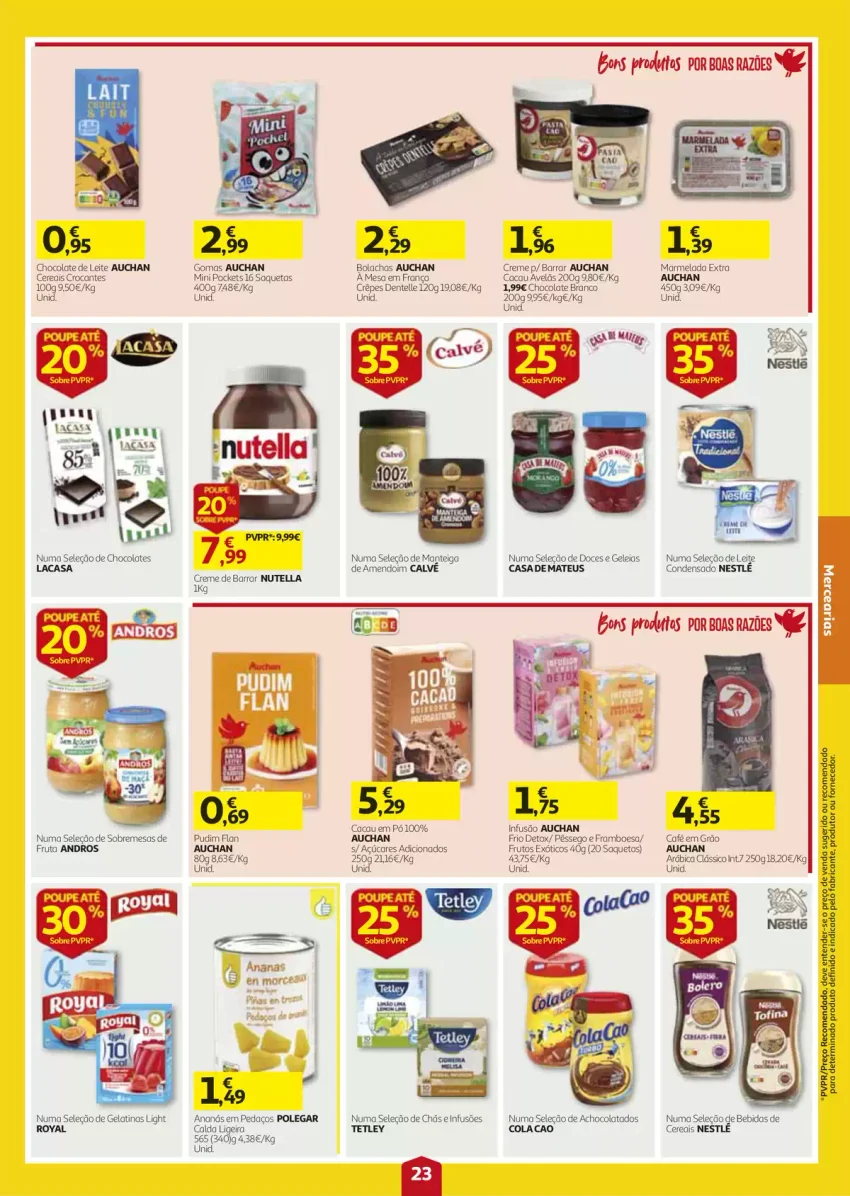 Página 23 do Antevisão Folheto Auchan