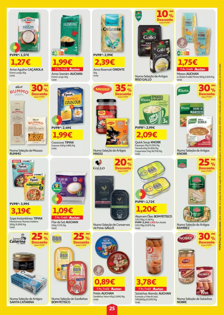 Página 25 do Antevisão Folheto Auchan