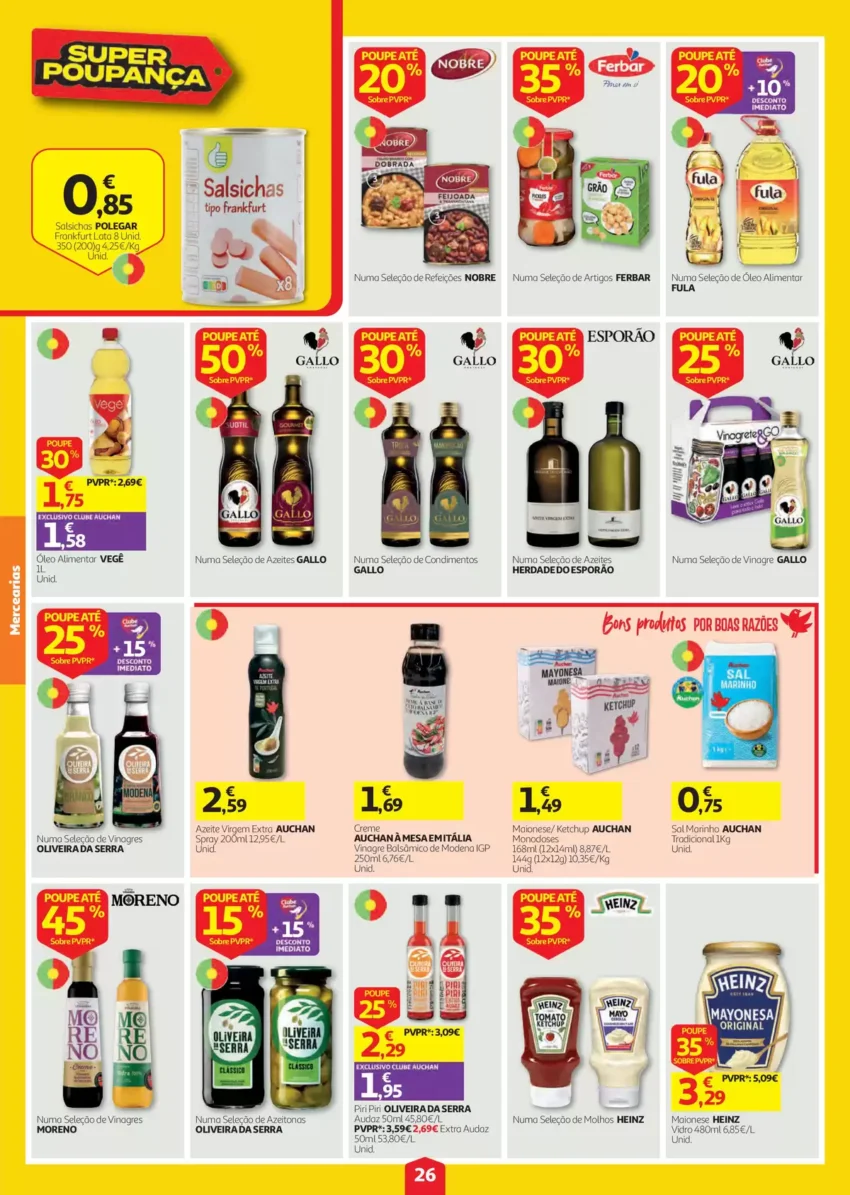 Página 26 do Antevisão Folheto Auchan