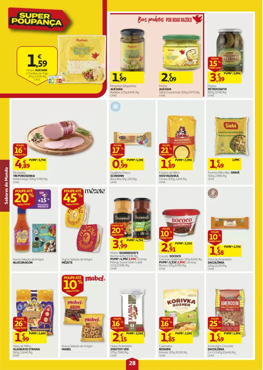 Página 28 do Antevisão Folheto Auchan